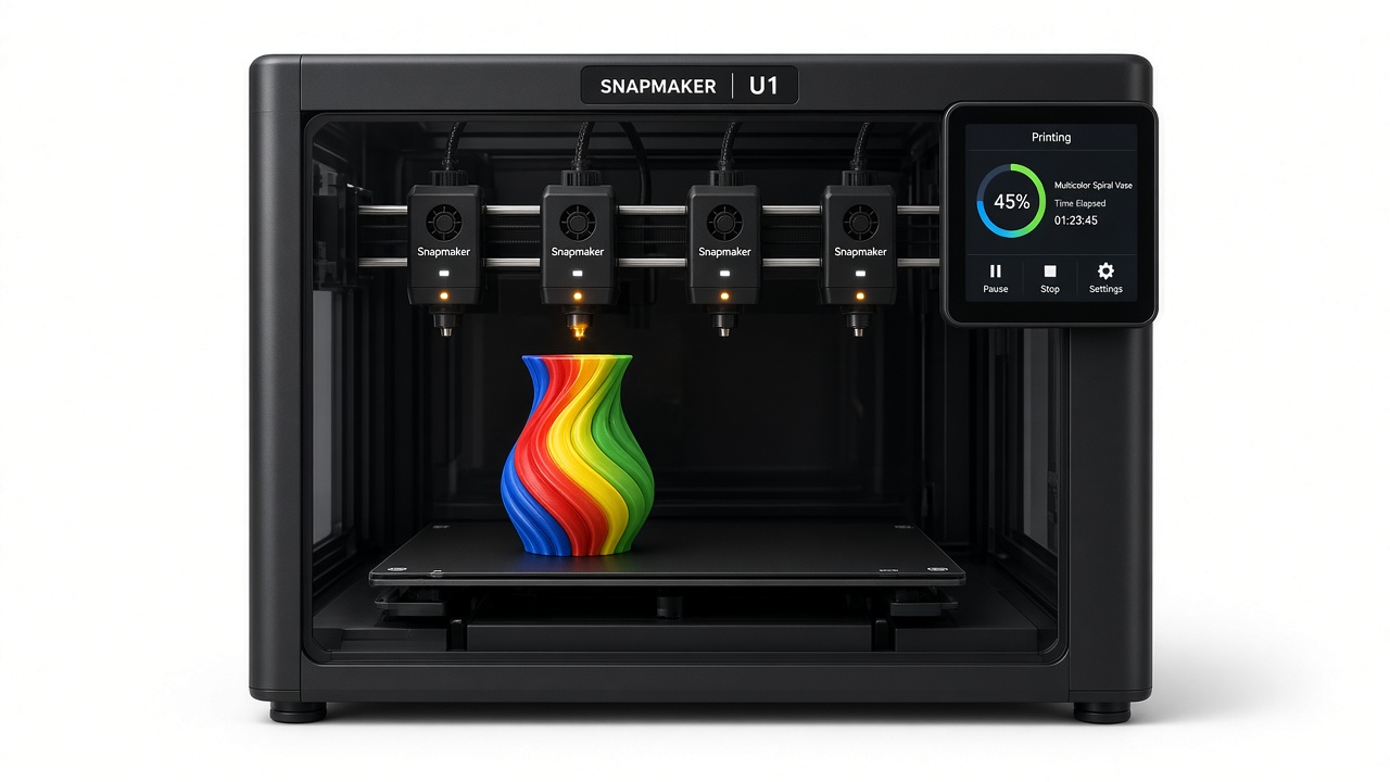 Snapmaker U1 lands in Australia: the four-toolhead 3D printer worth a look for makers and small businesses